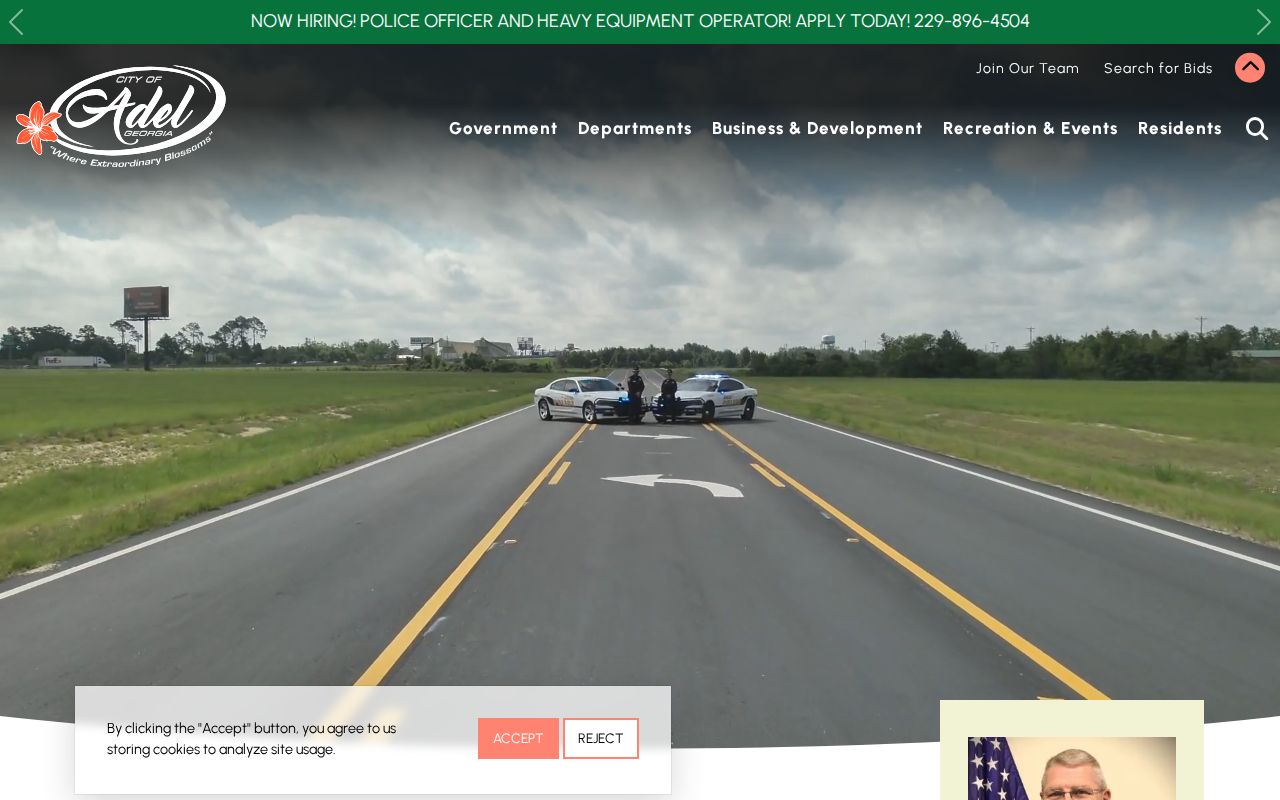 Adel Police Department and Cook County arrest records official contact page